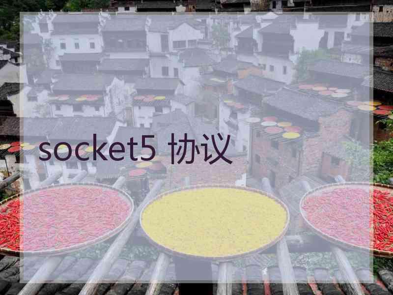 socket5 协议
