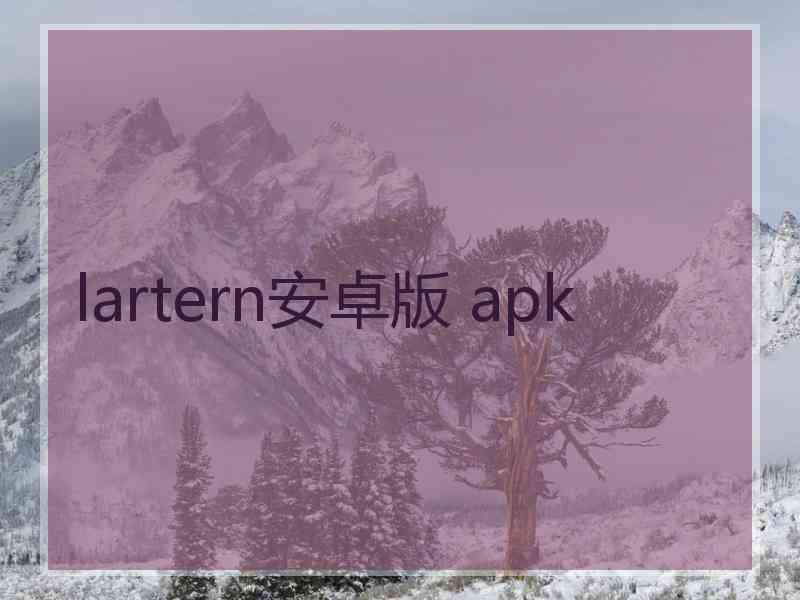 lartern安卓版 apk