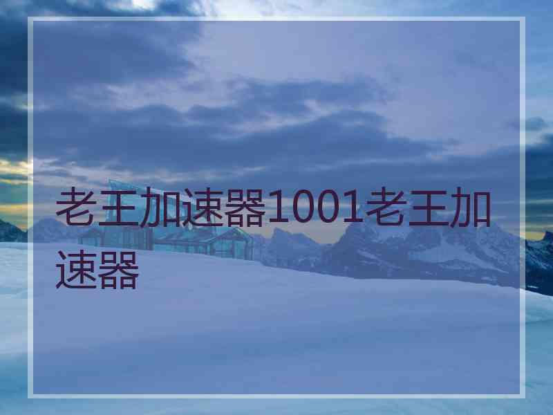 老王加速器1001老王加速器