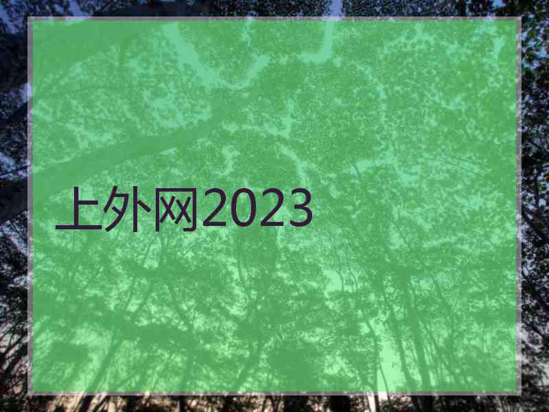 上外网2023