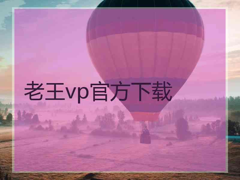 老王vp官方下载