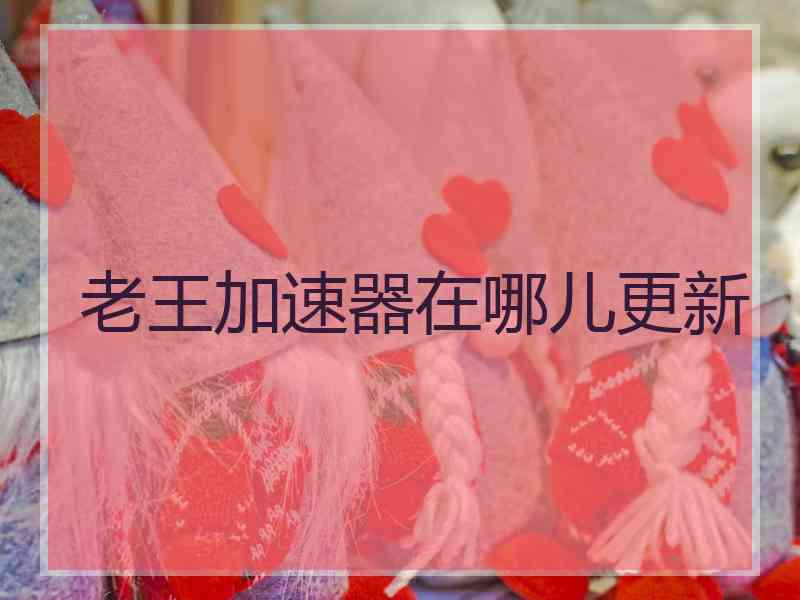 老王加速器在哪儿更新