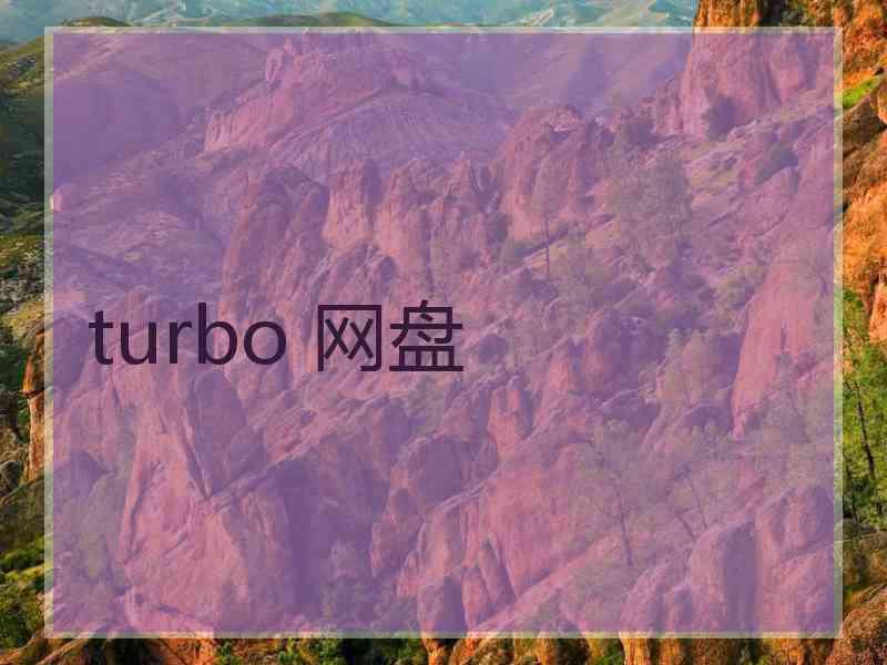 turbo 网盘
