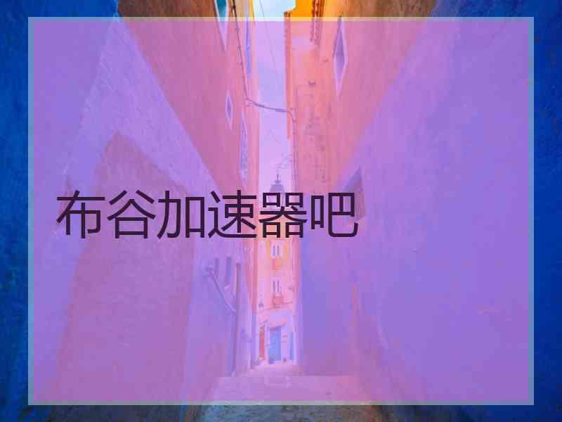 布谷加速器吧