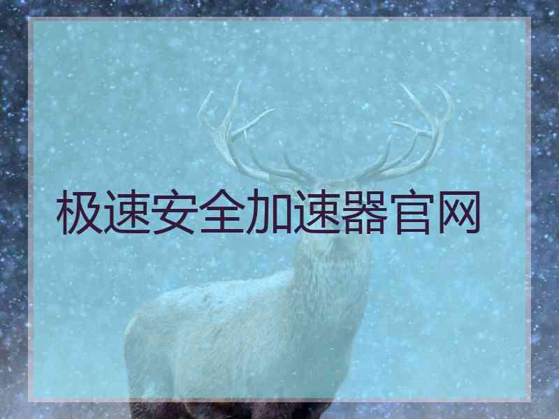 极速安全加速器官网