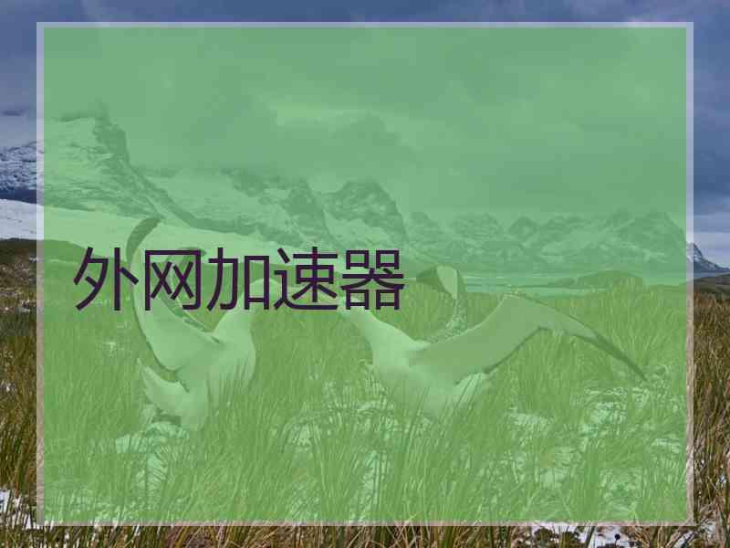 外网加速器