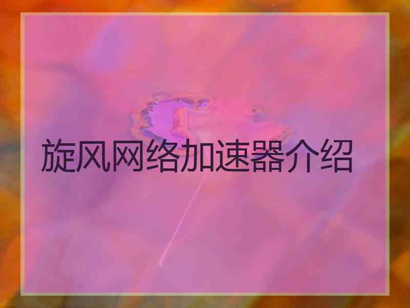 旋风网络加速器介绍