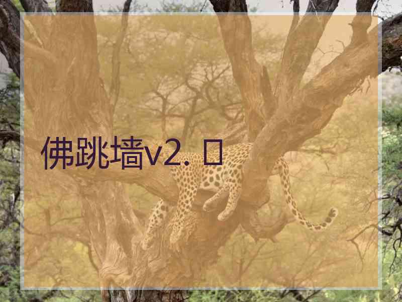佛跳墙v2. 	