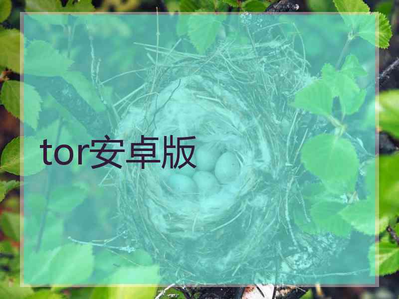 tor安卓版