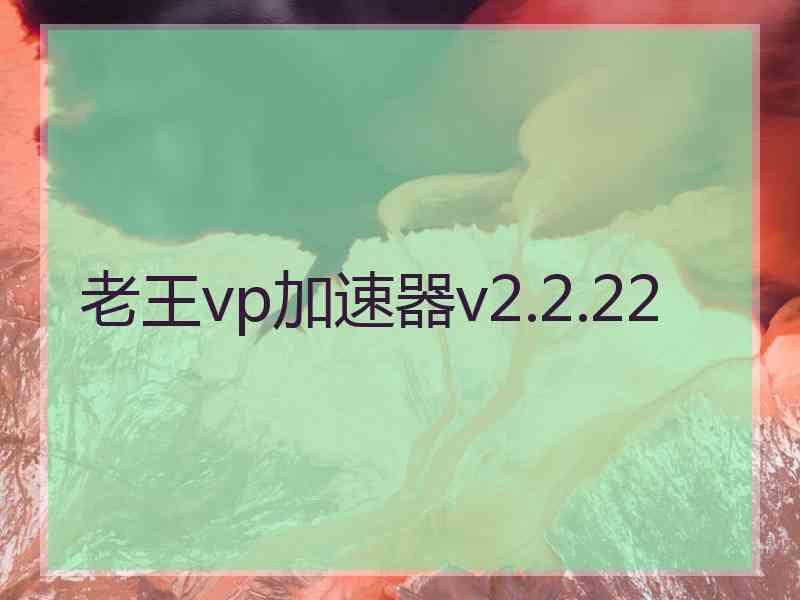 老王vp加速器v2.2.22