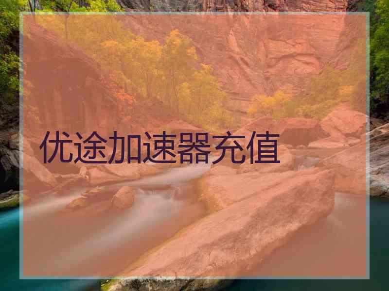 优途加速器充值